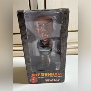 New Vintage Walter Talking Headknocker Bobblehead by NECA Jeff Dunham TV Show